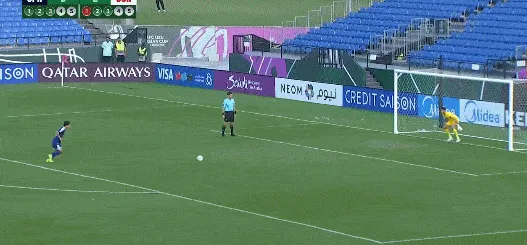 8868 SPORTS-点球第四轮，川合德孟罚进，沙蒂点射被扑，日本晋级